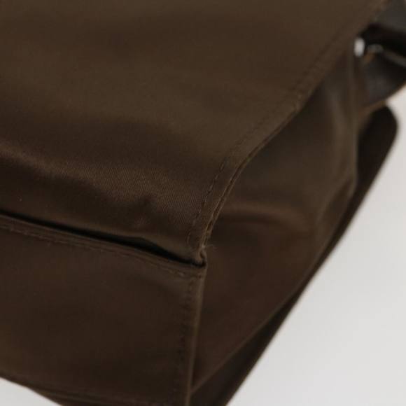 SAINT LAURENT Shoulder Bag Nylon Brown Auth 39940 - Picture 13 of 16